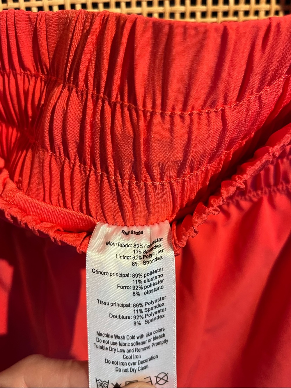 Asics Women’s XL Athletic Shorts NWOT - Picture 5 of 6